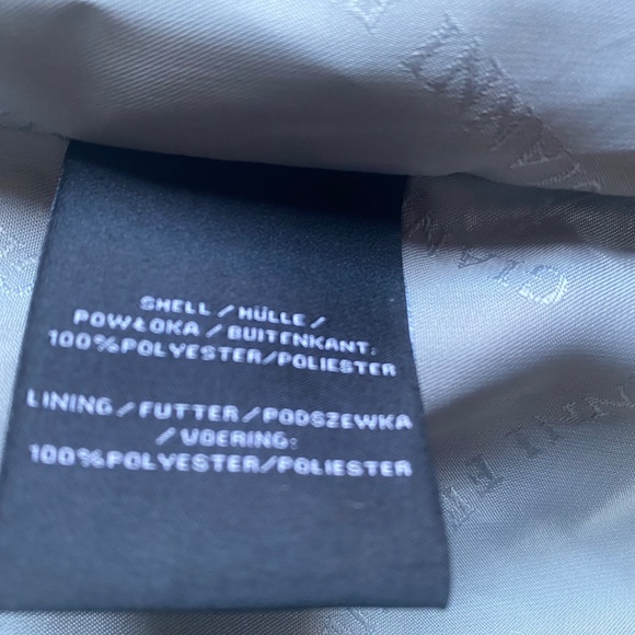 NWT Gianni Feraud pale camel top coat with notched lapel Size 10 - Picture 11 of 12